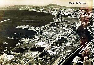 Oran - Port - Vue aerienne